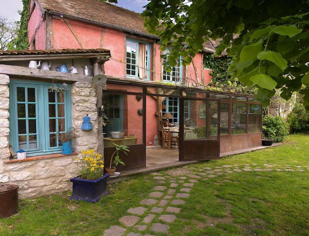 Bed and Breakfast Les Rouges Gorges Giverny Esterno foto